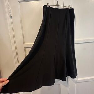 Vintage Black Maxi Skirt